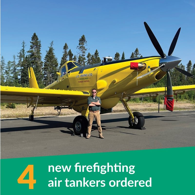 4 new firefighting airtankers ordered
